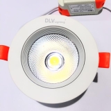 Đèn LED âm trần mặt tròn COB 12W (DLV-D1254)