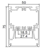 Thanh nhôm cho led TN40