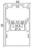 Thanh nhôm cho led TN41