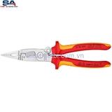 Kìm đa năng cách điện 1000V Knipex 13 96 200