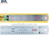 Thước lá inox 2m Shinwa 14060