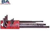 Bộ chìa lục giác bi 9 cây dài Gestar 666-099