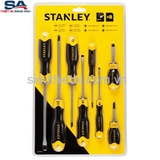 Bộ tua vít dẹp và bake 8 cây Stanley STMT66673