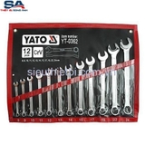 Bộ cờ lê vòng miệng 8-24mm Yato YT-0362