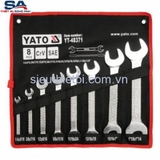 Bộ cờ lê 2 đầu miệng hệ inch 8 chi tiết Yato YT-48371