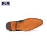 GIÀY DIOGINI OXFORD CAPTOE ĐEN LỊCH LÃM SANG TRỌNG DO08 (38-39-40-41-42)