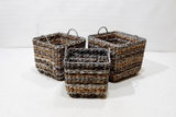 Woven Baskets for Storage, Wicker Storage Basket - CH3838A-3MC