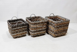 Woven Baskets for Storage, Wicker Storage Basket - CH3838A-3MC