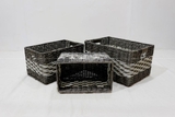 Woven Baskets for Storage, Wicker Storage Basket - CH3845A-3MC