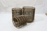 Woven Baskets for Storage, Wicker Storage Basket - CH3917A-3MC