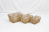 Woven Baskets for Storage, Wicker Storage Basket - CH3926A-3YL