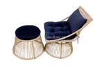 SOFA PE RATTAN WICKER FURNITURE - CH4211B-2BR