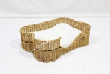 Wicker Pet Bed with Cushion - CH4731A-1BR