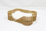 Wicker Pet Bed with Cushion - CH4731A-1BR