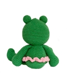 thú nhồi bông bằng len - ếch lulu 3