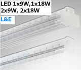 LLBW/1S/1L/2S/2L - Đèn Led batten