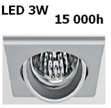 BỘ ĐÈN QBS025 - LED ESSENTAIL 3W