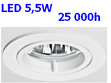 BỘ ĐÈN QBS026 - MASTER LED 5,5W