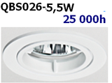 BỘ ĐÈN QBS022 - MASTER LED 5,5W