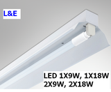 LLIST/1S/1L/2S/2L - Đèn Led batten chóa phản quang