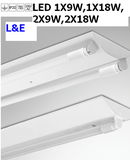 LLBT/1S/1L/2S/2L- Đèn Led batten chữ V