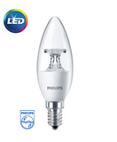 Bóng philips LED nến  4W/5.5W E14 2700K 230V B35  Không  Dim