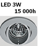 BỘ ĐÈN QBS027 - ESSENTAIL LED 3W