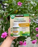 Vitamin hữu cơ tổng hợp Kirkland Organic Multivitamin (80 ngày) - MADE IN USA.