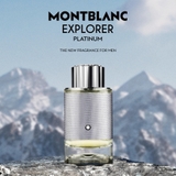 Montblanc Explorer Platinum EDP 100ml - MADE IN FRANCE.