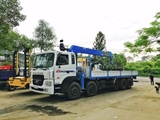 Bán xe tải gắn cẩu DONGYANG 7 tấn gắn trên nền xe Huyndai HD360