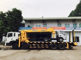 Bán xe cẩu tự hành Soosan 10 tấn gắn trên nền xe Huyndai HD320 chở máy công trình