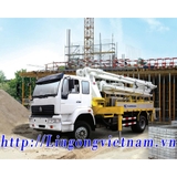 Xe bơm bê tông tự hành Liugong HDL5160THB