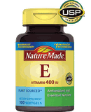 Vitamin E 400 I.U. lọ 100 viên nang mềm, hiệu Nature Made