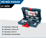 Bộ mũi khoan 41 món