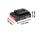 Pin Bosch GBA 18V 2.0Ah