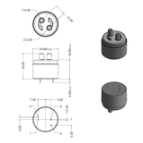 Sê-ri SprintIR / Cảm biến CO2 cực nhanh Giải pháp cảm biến khí (GSS)