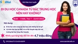 Hội thảo trực tuyến: Đi học Canada từ bậc trung học: Nên hay không?