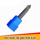 Dao khắc đá gắn hợp kim