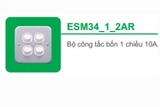 ESM34_1_2AR BỘ CÔNG TẮC BỐN 1 CHIỀU 10A, MẶT KIM LOẠI SCHNEIDER  Mã sản phẩm: ESM34_1_2AR Bộ công tắc bốn 1 chiều 10A, mặ