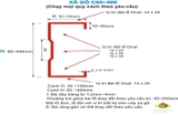 Xà gồ là gì? Cách tính xà gồ thép hộp chuẩn 2024