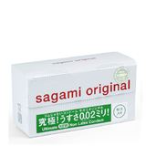 Bao cao su Sagami Original 0.02 siêu mỏng (Hộp 12)