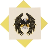 thiệp handmade giấy cuộn 20 (thiệp giấy xoắn)