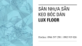 Sàn nhựa bóc dán LUX Floor 2mm – LUX 07