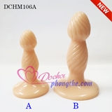 Đồ chơi kích thích hậu môn cực sướng bằng silicone xoắn mềm