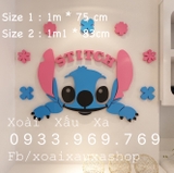 DECAL MICA ( DORAEMON - STITCH )