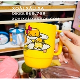 Ly nước nhựa nhỏ hoạt hình trứng lười Gudetama 350ml