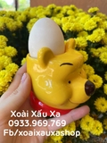 CHUM SỨ 3D GẤU POOH (1 cái)