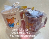 LY NƯỚC NHỰA GẤU RILAKKUMA - POOH  - DORAEMON (240ml)