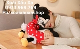 GỐI KÊ CỔ KÈM BỊT MẮT NGỦ GẤU POOH- MICKEY-MINNIE MOUSE