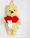 TÚI TREO KHĂN GIẤY CON GẤU BÔNG WINNIE THE POOH